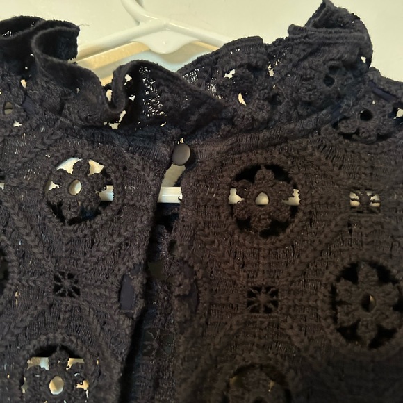 Sézane Navy Florie Blouse - Picture 7 of 11